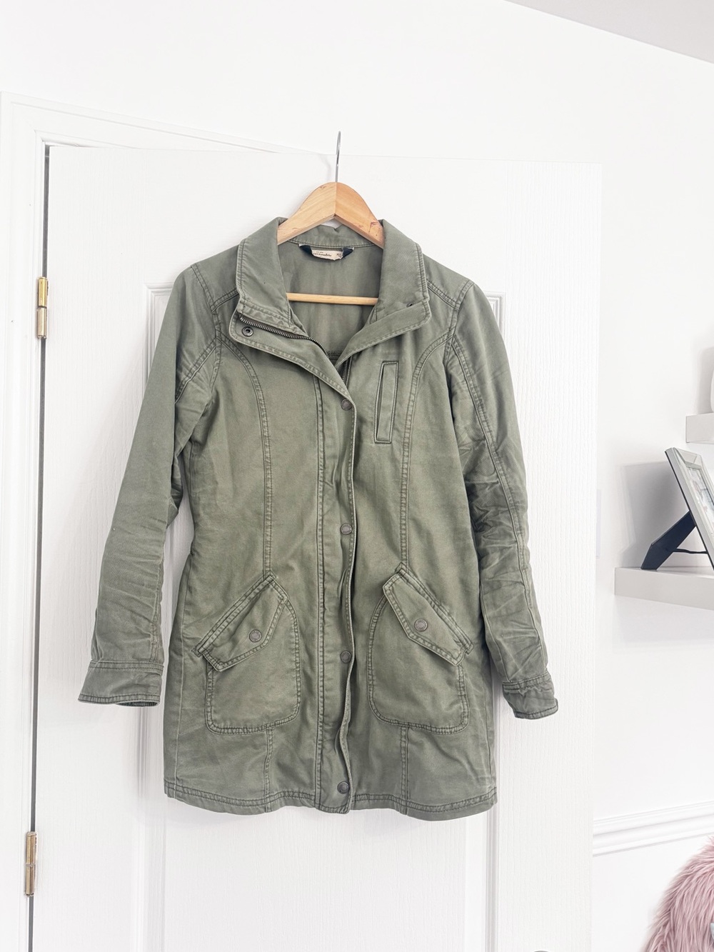 A&F | Army Green Utility Jacket